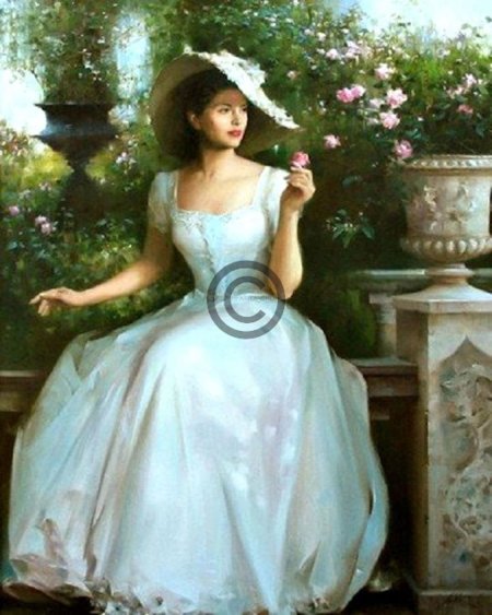 Барышня 19 век