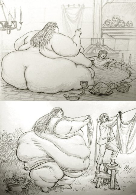 Фиди раскармливание хентай