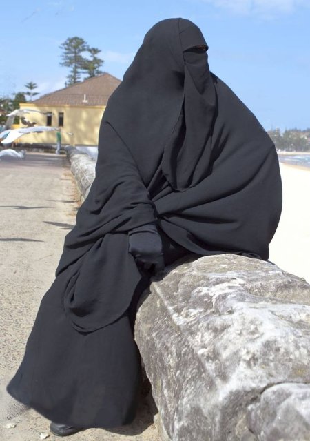 Никаб чадра мужской