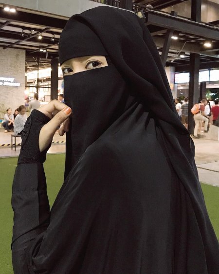 Никаб хиджаб паранджа