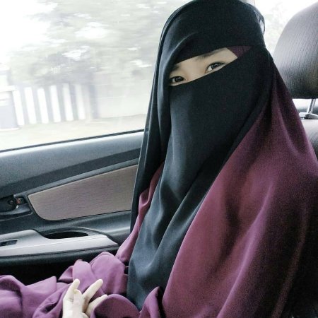 Девушка в никабе