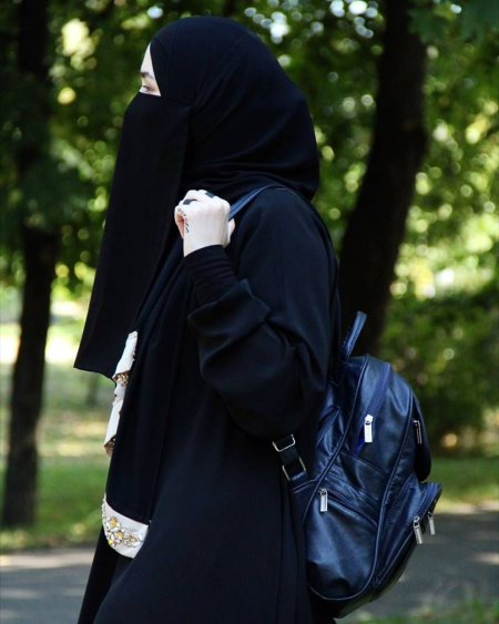 Стильные девушки в никабе