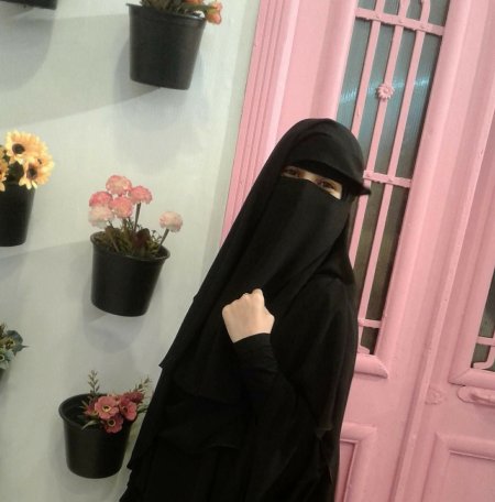 Сестры в никабах