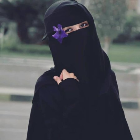 Мусульманка никаб