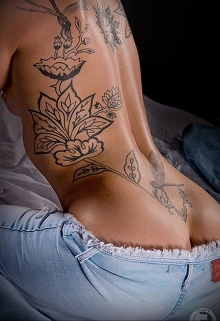 Самые красивые Татуировки для девушек