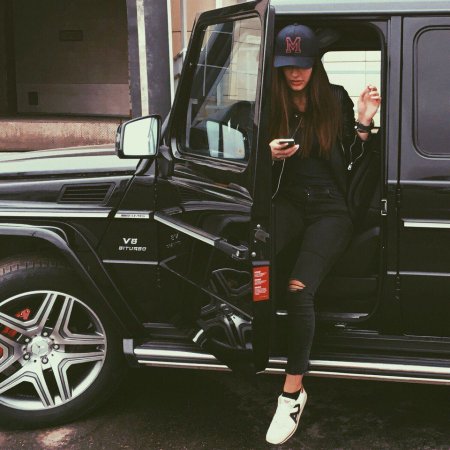 Девушка на ГЕЛИКЕ