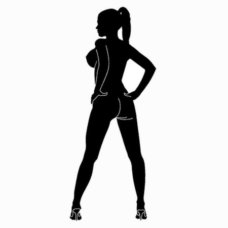 Силуэт девушки