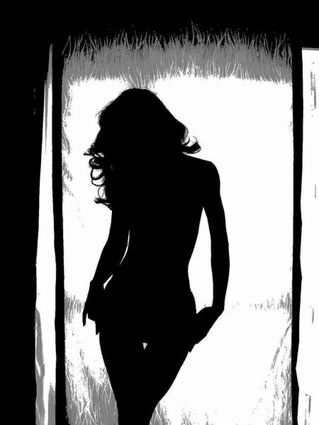 Женский силуэт