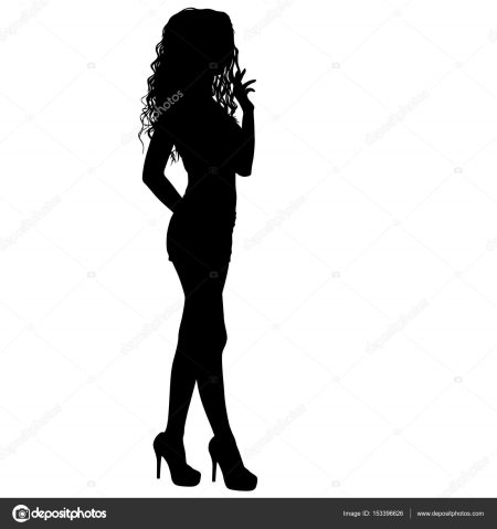 Силуэт девушки