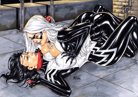 Фелиция Харди и Селина Кайл лесби