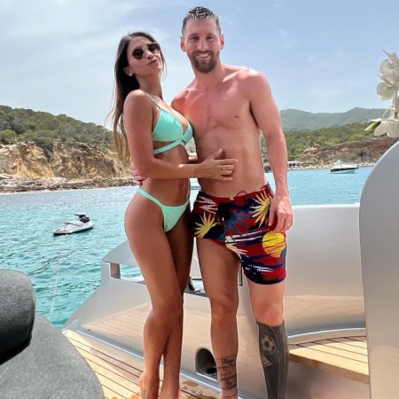 Антонелла Рокуццо и Месси