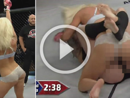 Голые женщины бойцы ММА