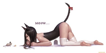 Девушка с кошачьими ушками бдсм