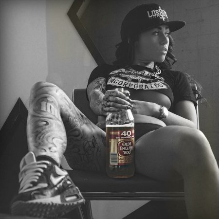 Гангста девушки с тату