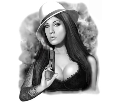 Девушка мафиози