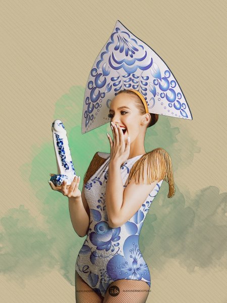 Порнозвезды в кокошниках