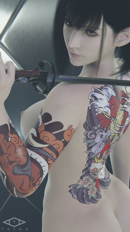 Голые женщины якудза аниме