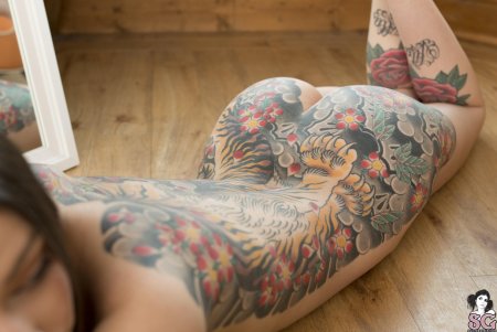 Голые жены якудза Татуировки