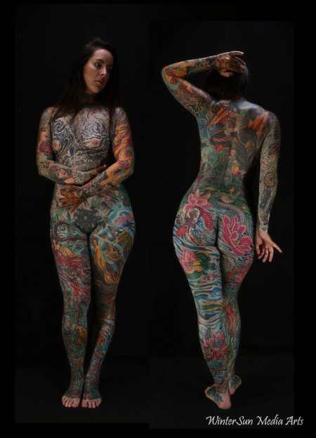 Фулл боди тату