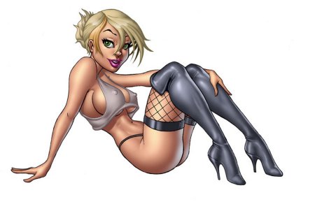 Нарисованные девушки эро