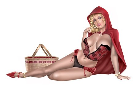 Красная шапочка эротические рисунки