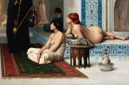 Жан-Леон Жером арабский рынок наложниц