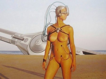 Голая Космическая женщина