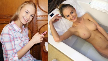 Раздетые семиклассницы