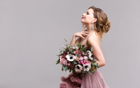 Фотосессия в цветах