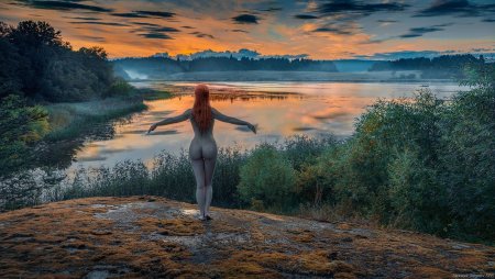 Голые девчонки в Карелии