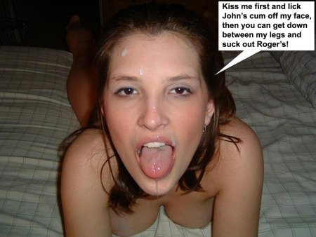 На коленях с открытым ртом частное