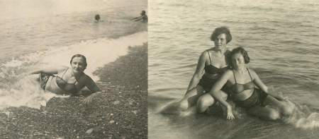 Советские девушки в купальниках