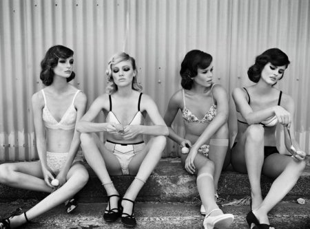 Белье 60-х годов