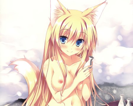 Аниме Кицунэ лиса хентай