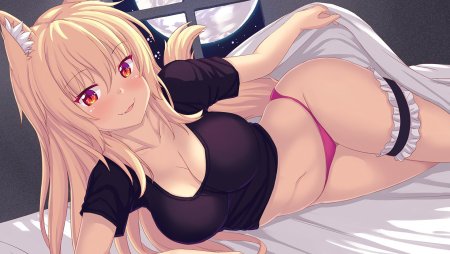 Кошка девочки аниме эро