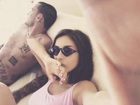 Алексей Долматов Гуф и Кэти Топурия