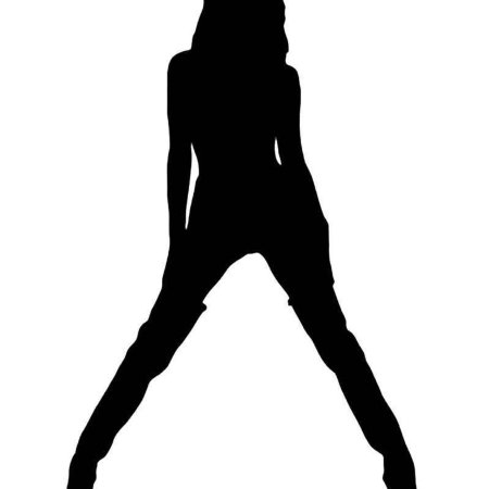 Картинка силуэт девушки