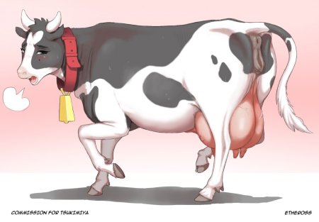 Хентай с животными коровы