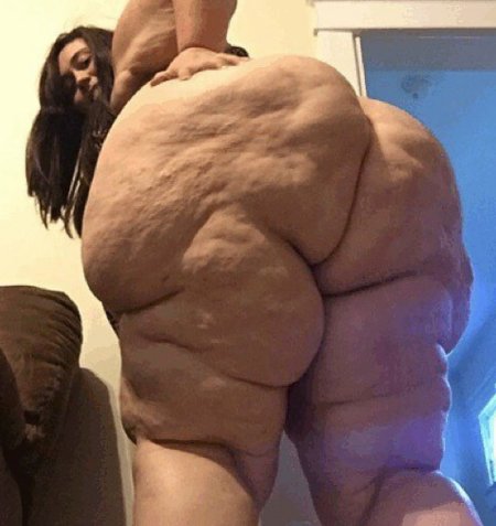 Жирные целлюлитные задницы