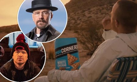 Аарон пол и Брайан Крэнстон