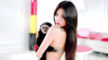 Ким хёна 4 minute в лифчике