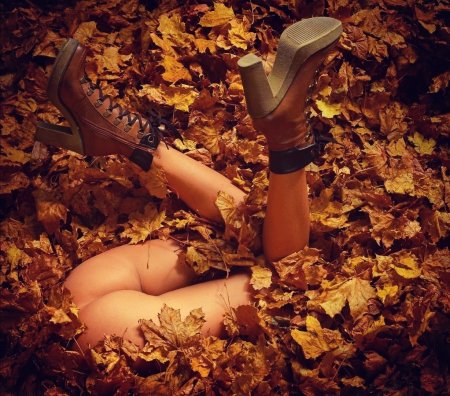 Эротические картинки про осень