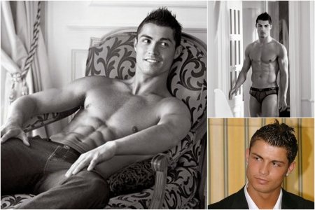 Криштиану Роналду голый