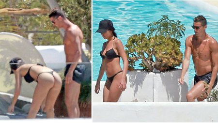 Жена Роналду Джорджина Родригес в купальнике