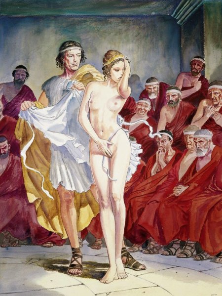 Фрина перед ареопагом