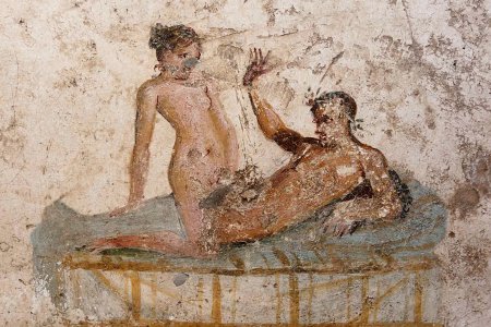 Эротические фрески древней Греции