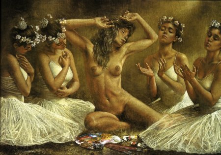 Голые женщины в древности