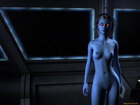 Космическая девушка эро