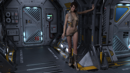 Космический корабль внутри