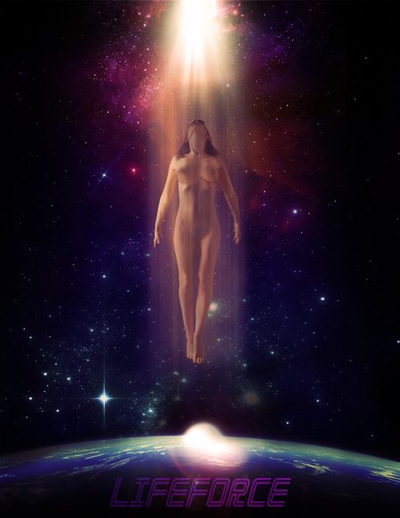 Космические голые девки